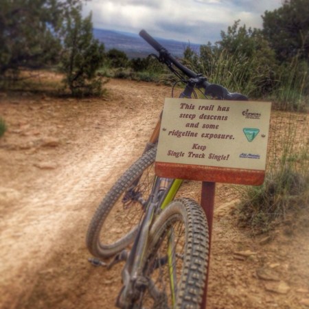 keep singletrack single